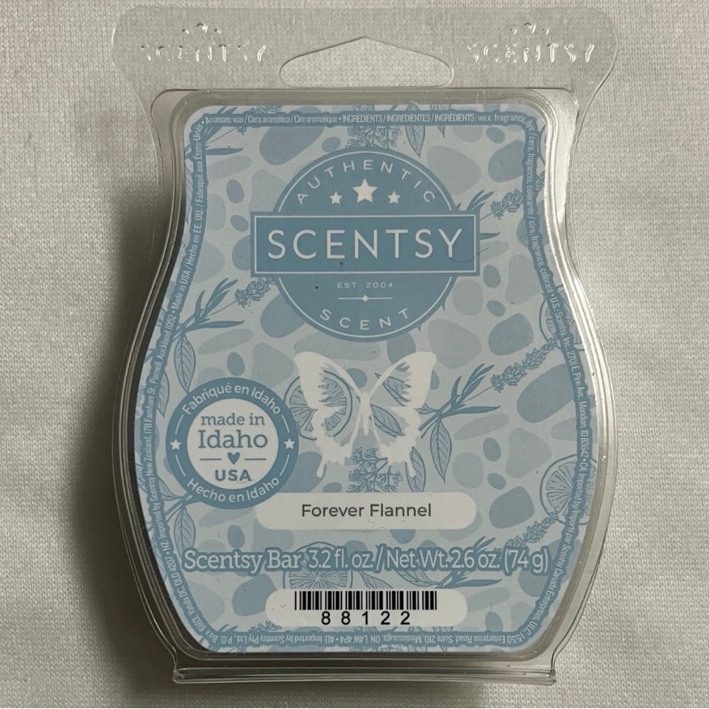 Scentsy Forever Flannel Wax Bar